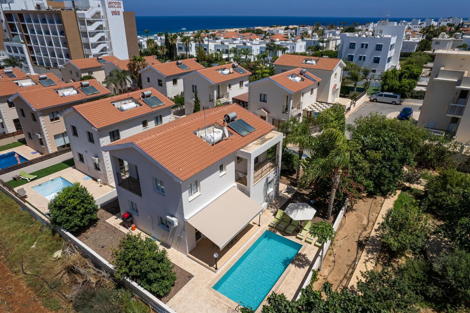 Konnos Villa Ekaterina Protaras Exterior photo